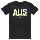 Australian Boomers Black Elite Casual Cotton T-Shirt
