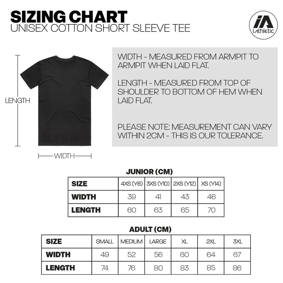 Australian Boomers 'Retro Logo' Casual Cotton Black T-Shirt