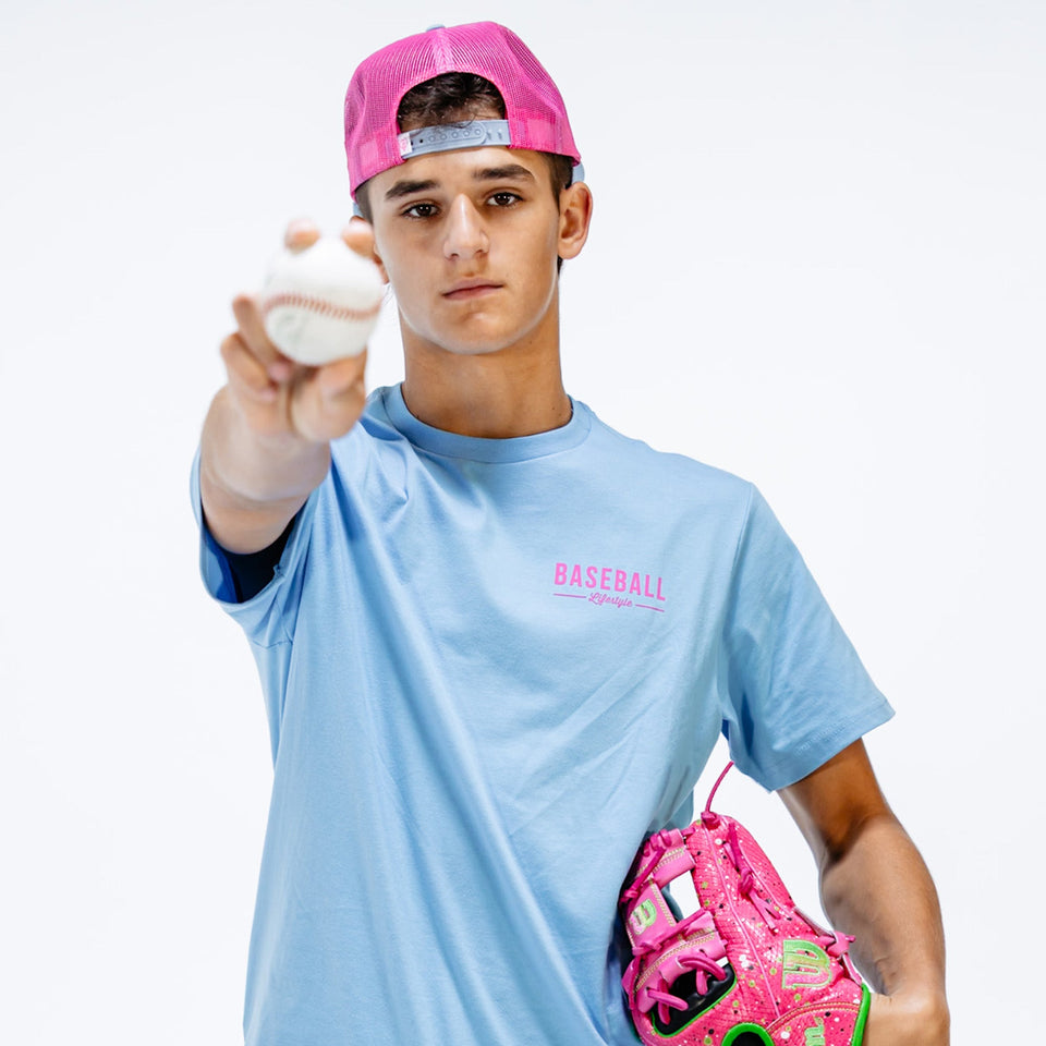 Authentic Tee - Cotton Candy Blue