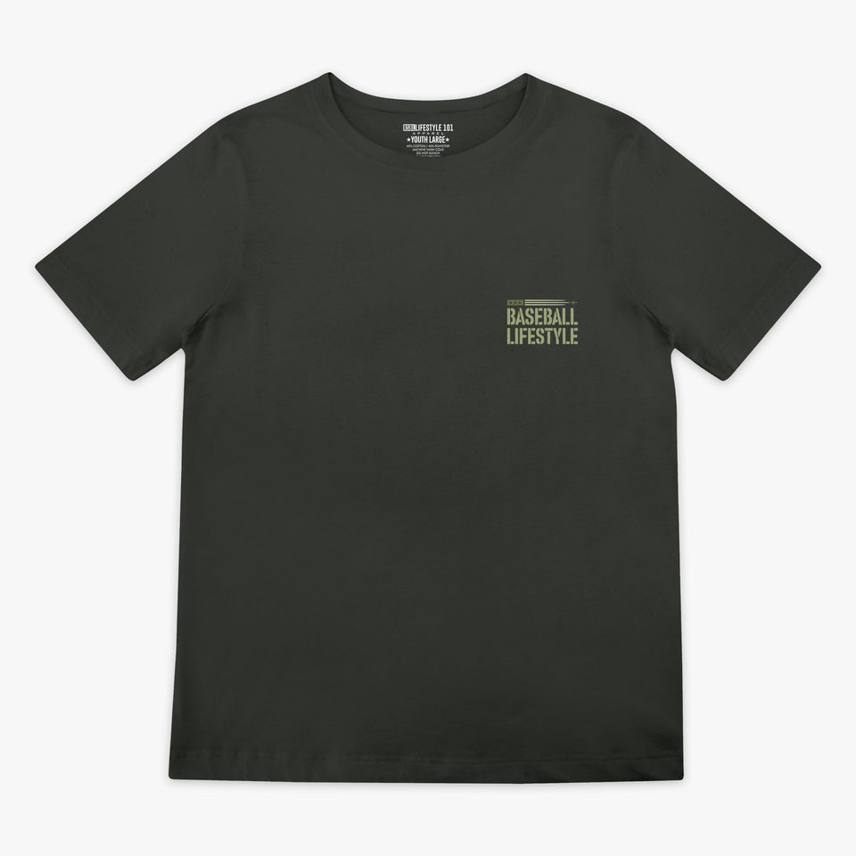 All for One Youth Tee - Heavy Metal