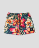 Aloha Ball Diamond Air Mesh Shorts - Plumeria
