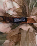 Aloha Hibiscus Pattern Diamond Air Mesh Shorts - Youth