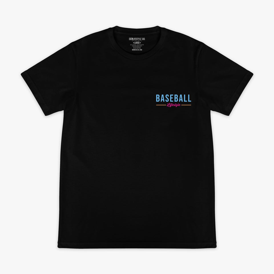 Authentic Tee - BL Black/Neon