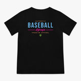 Authentic Youth Tee - BL Black/Neon