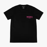 Authentic Tee - Black/Pink