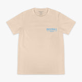 Authentic Tee - Bone/Light Blue