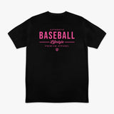 Authentic Tee - Black/Pink