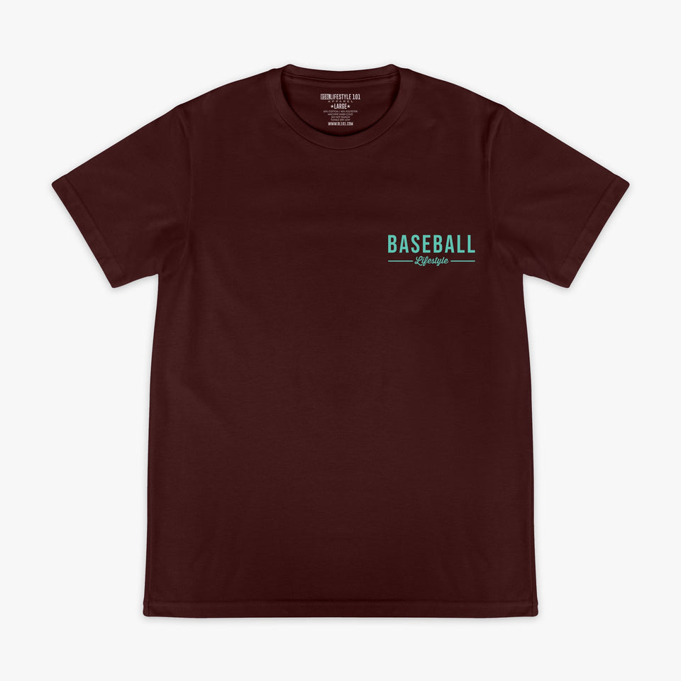 Authentic Tee - Brown/Mint