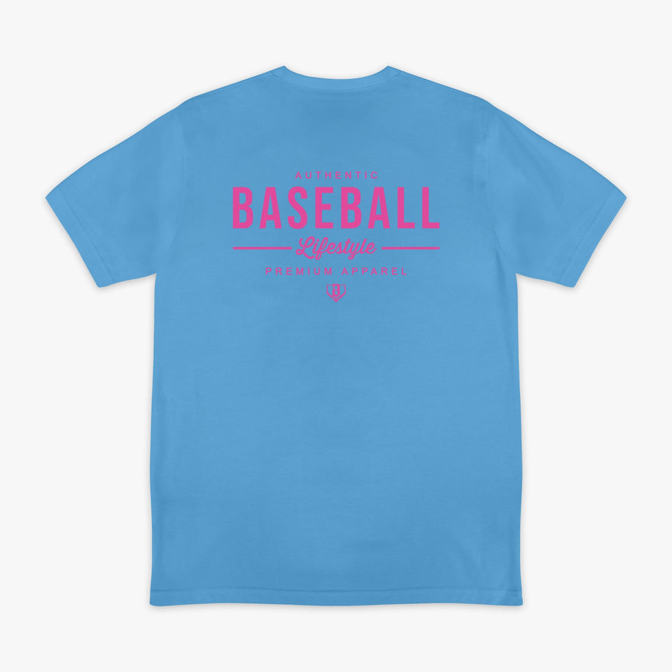 Authentic Tee - Cotton Candy Blue