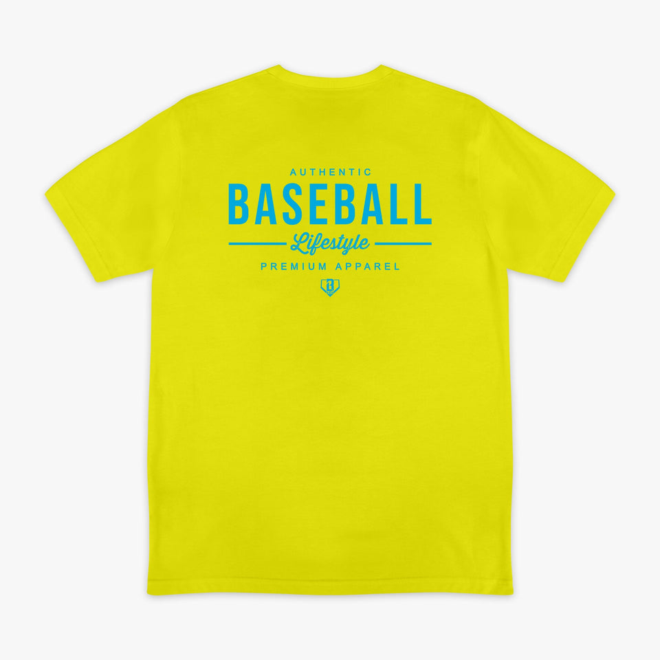 Authentic Tee - Highlighter Yellow