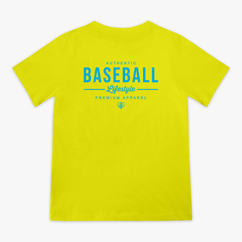 Authentic Youth Tee - Highlighter Yellow