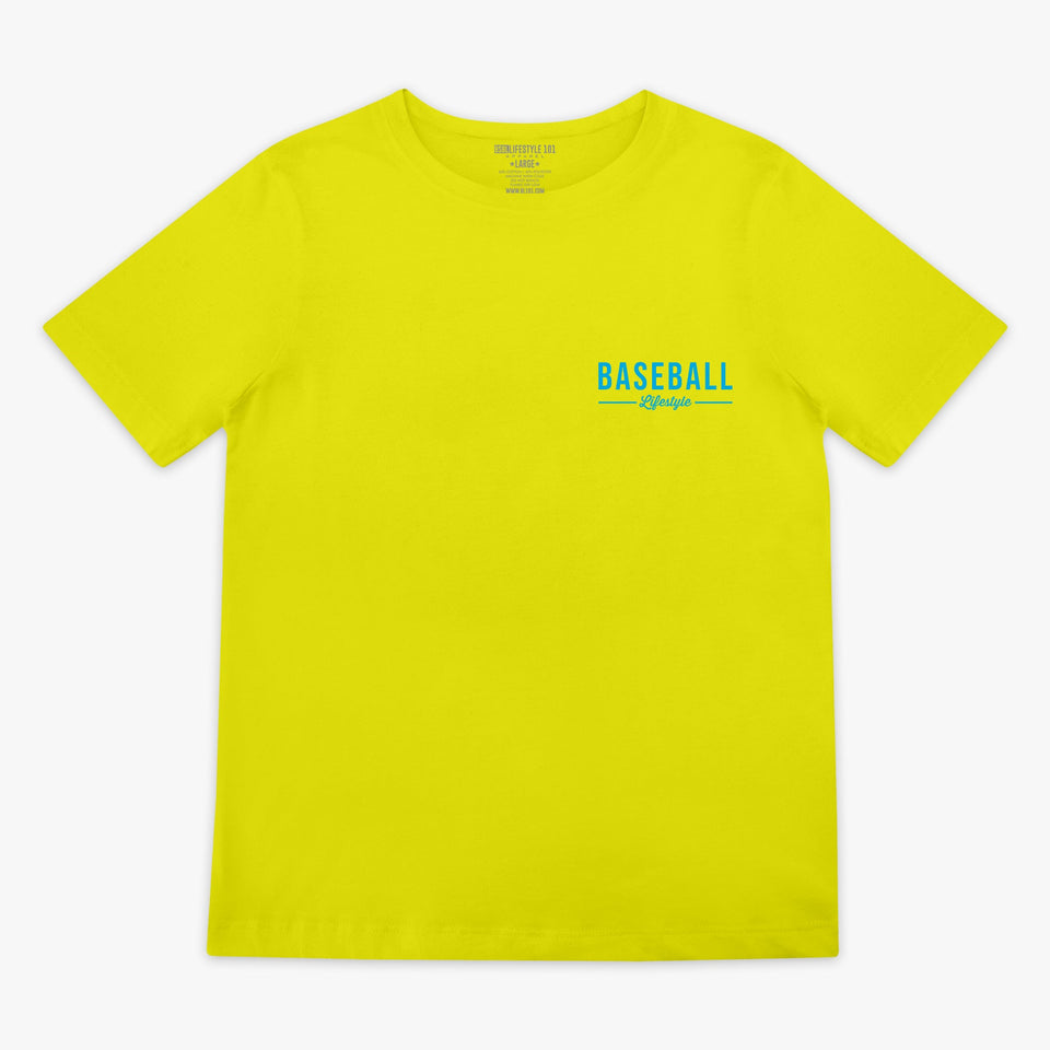 Authentic Youth Tee - Highlighter Yellow