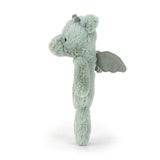 Baby Jellycat Bashful Dragon Ring Rattle 7