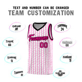Custom White Custom Gray Pinstripe Retro Sets Uniform Basketball Jersey