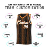 Custom Black Custom Gray Pinstripe Retro Sets Uniform Basketball Jersey