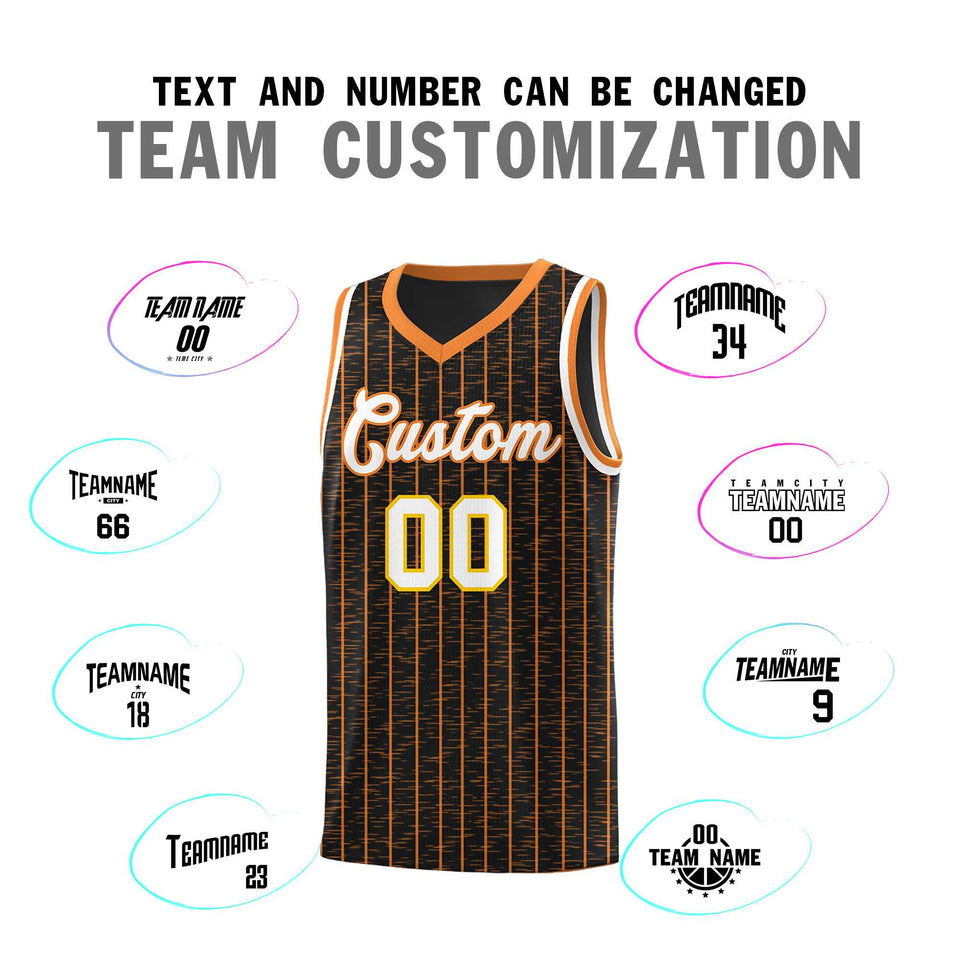 Custom Black Custom Gray Pinstripe Retro Sets Uniform Basketball Jersey