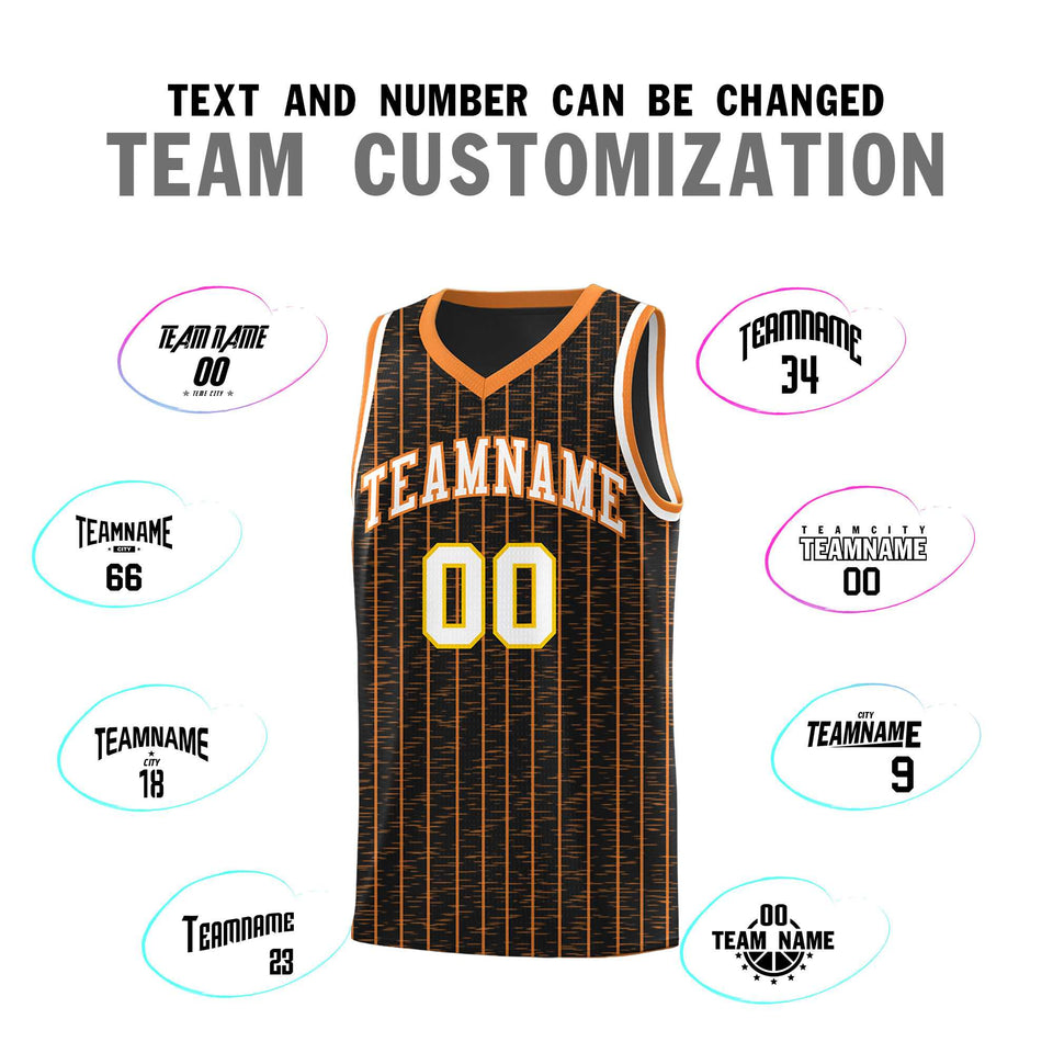 Custom Black Custom Gray Pinstripe Retro Sets Uniform Basketball Jersey