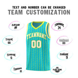 Custom Sky Blue Custom Gray Pinstripe Retro Sets Uniform Basketball Jersey