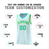 Custom White Custom Gray Pinstripe Retro Sets Uniform Basketball Jersey