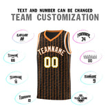 Custom Black Custom Gray Pinstripe Retro Sets Uniform Basketball Jersey