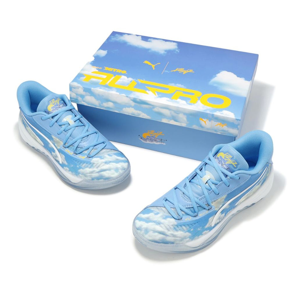 All Pro Nitro Dennis Schroder Team Light Blue/Puma White Puma Basketball Shoes