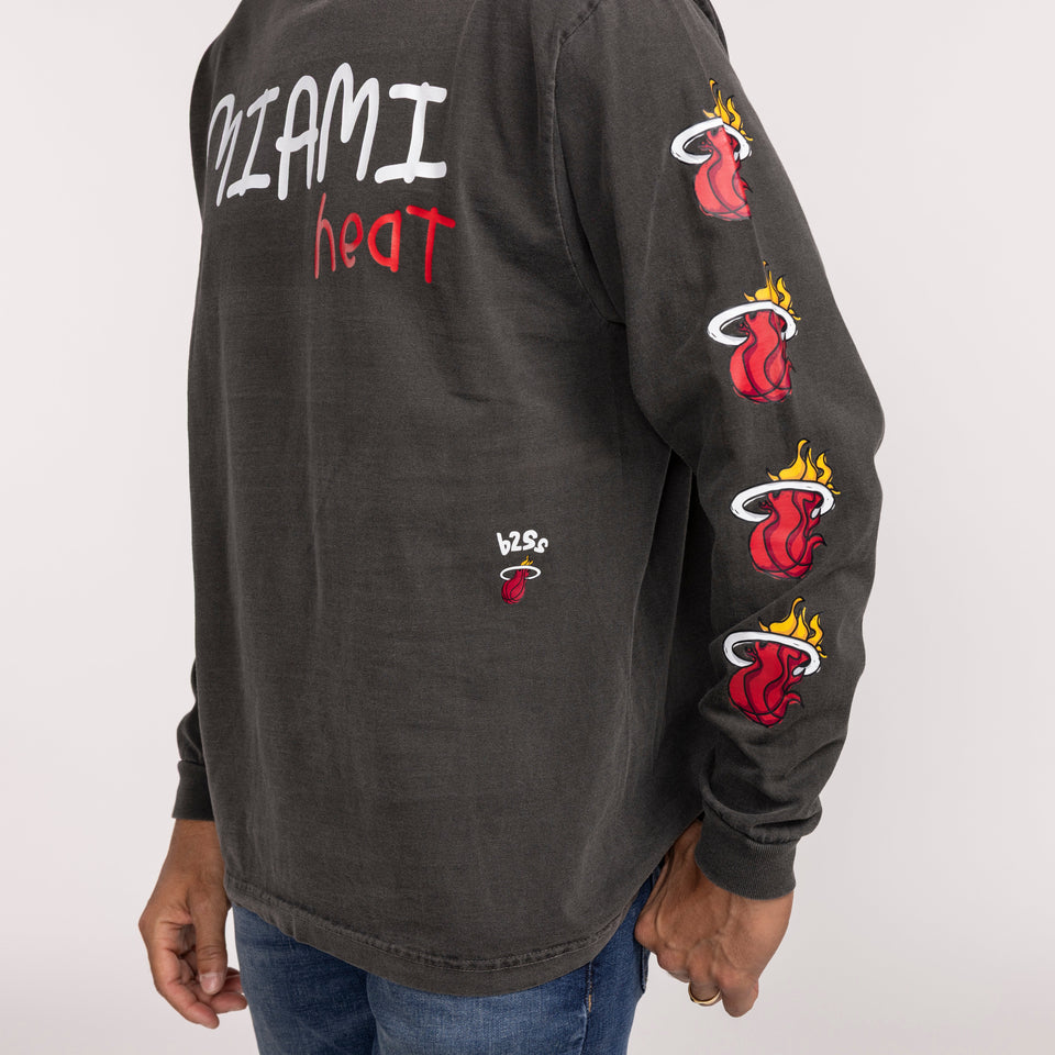 B2SS Miami HEAT Long Sleeve Tee