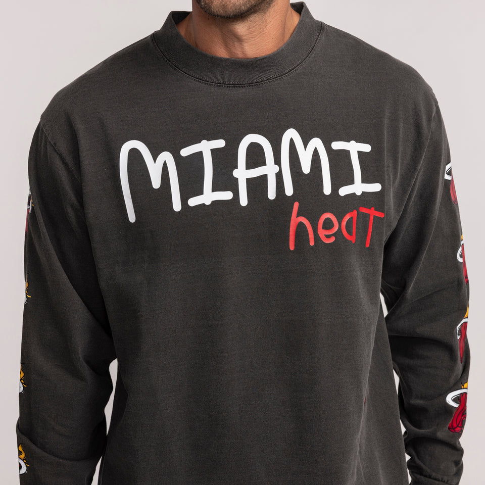 B2SS Miami HEAT Long Sleeve Tee