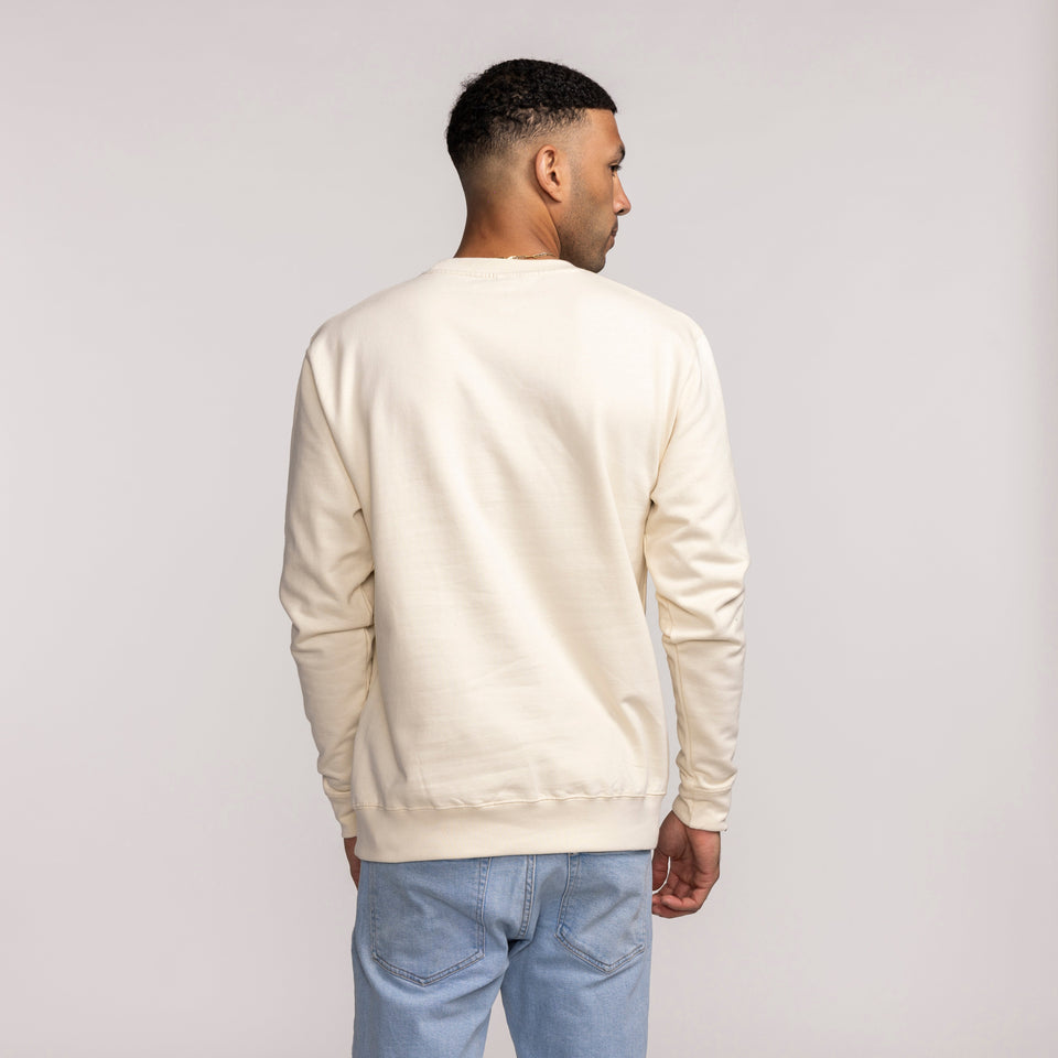 B2SS Miami HEAT Cream Vintage Crewneck
