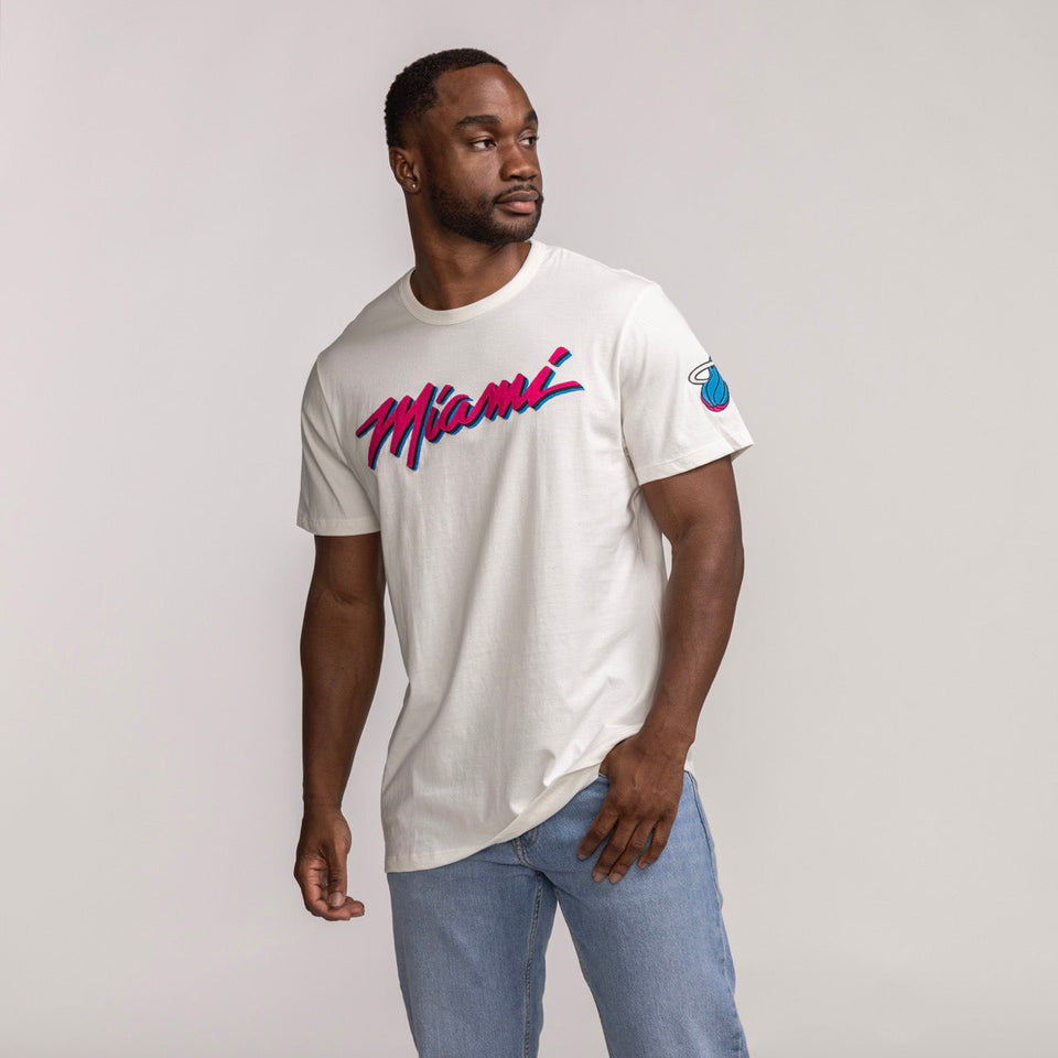 '47 Brand Miami HEAT Original Vice Wordmark Tee