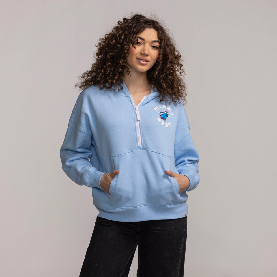 '47 Brand Miami HEAT Original Vice Women's Fade Away Hoodie