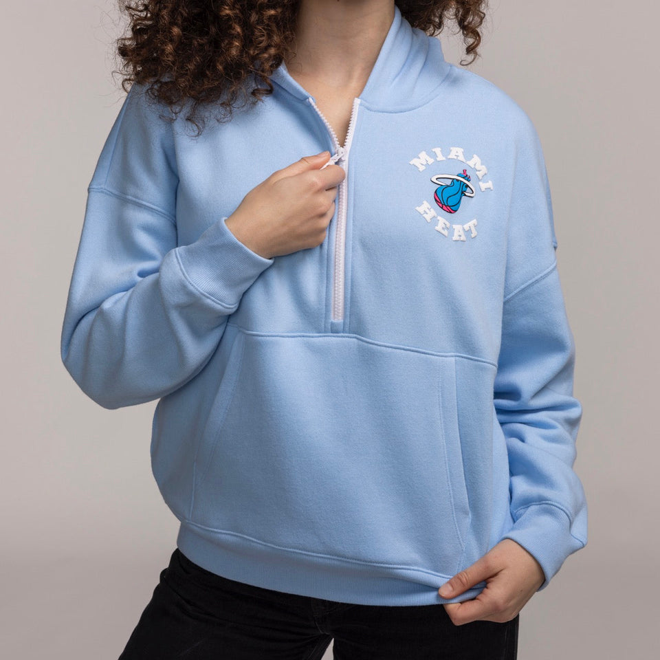 '47 Brand Miami HEAT Original Vice Women's Fade Away Hoodie