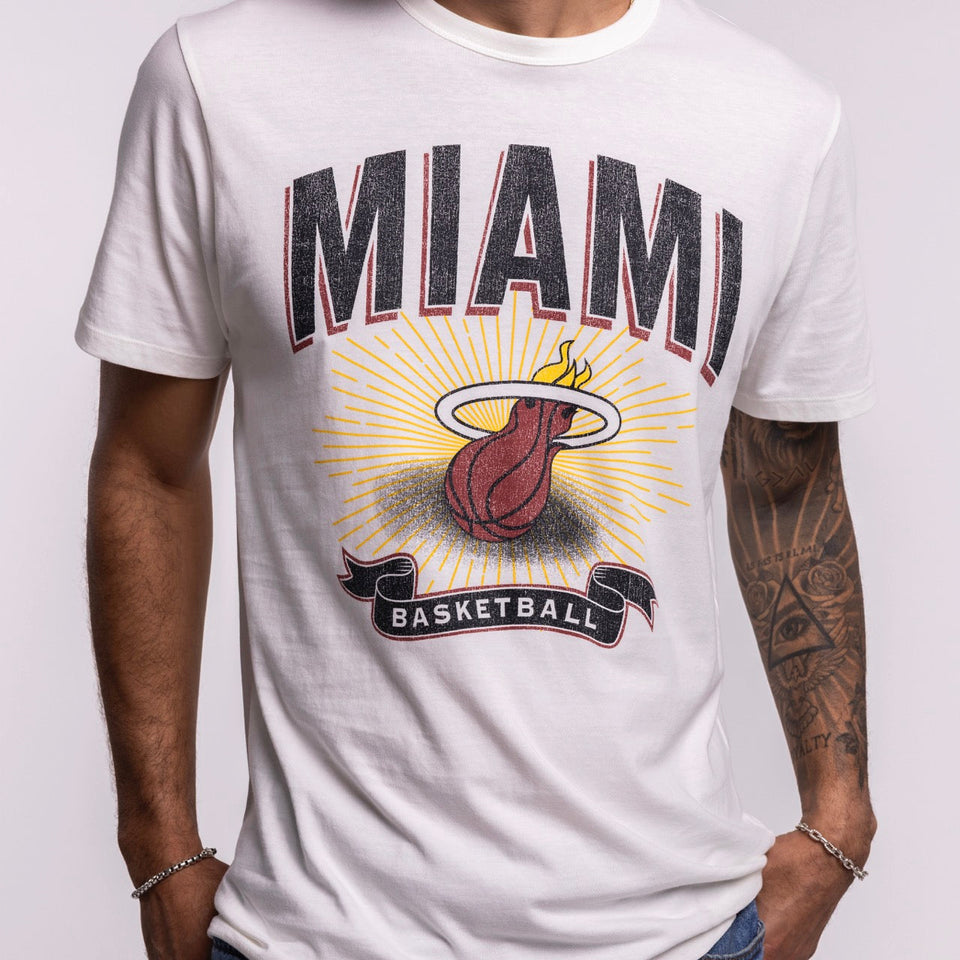 '47 Brand Miami HEAT Play Basketball Tee