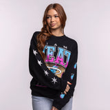'47 Brand Miami HEAT Original Vice Nights 1988 Women's Crewneck