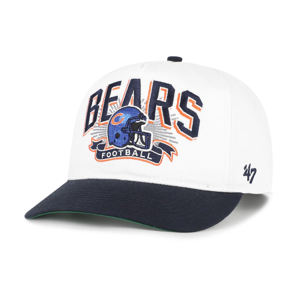 NFL Chicago Bears '47 Two-Tone Prime Play Hitch Snapback Hat - White