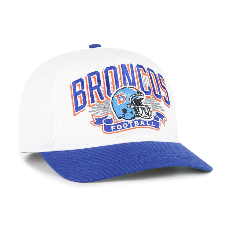 NFL Denver Broncos '47 Two-Tone Prime Play Hitch Snapback Hat - White