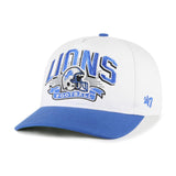 NFL Detroit Lions '47 Two-Tone Prime Play Hitch Snapback Hat - White