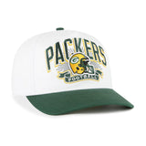 NFL Green Bay Packers '47 Two-Tone Prime Play Hitch Snapback Hat - White