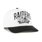 NFL Las Vegas Raiders '47 Two-Tone Prime Play Hitch Snapback Hat - White