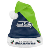 NFL Seattle Seahawks FOCO Basic Santa Hat