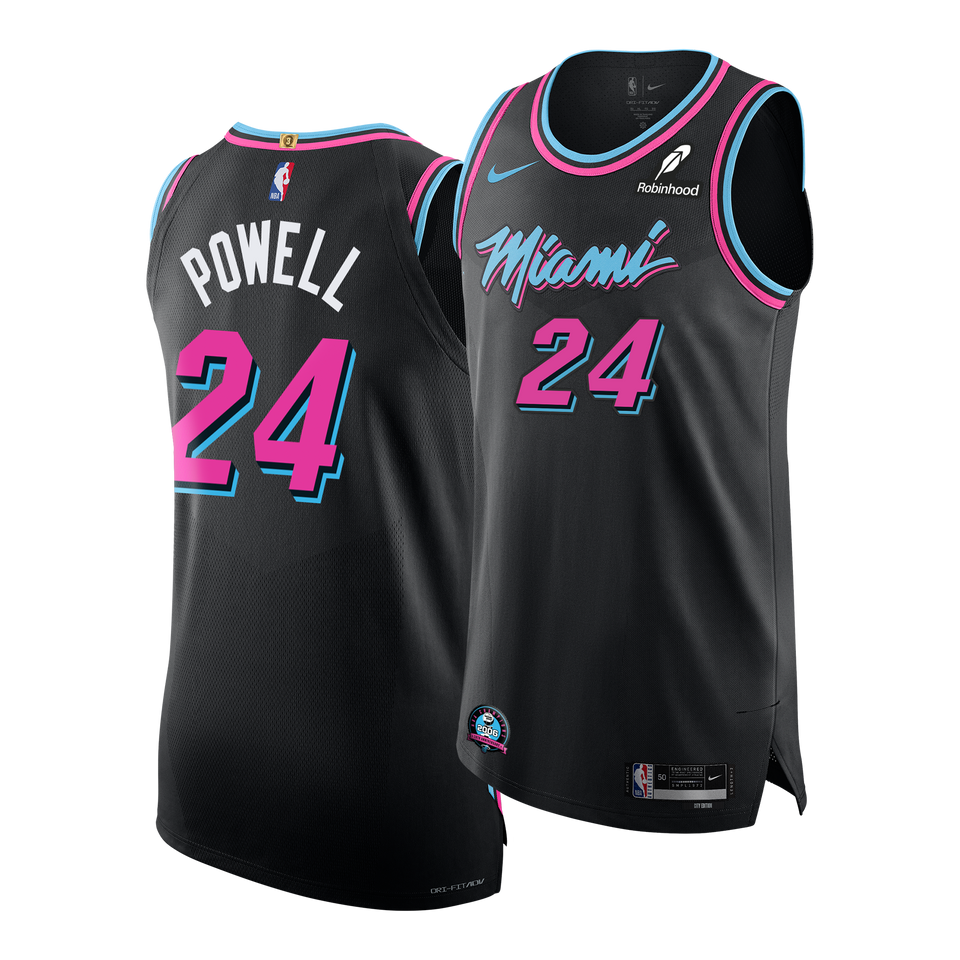Norman Powell Nike Original Vice Nights Authentic Jersey