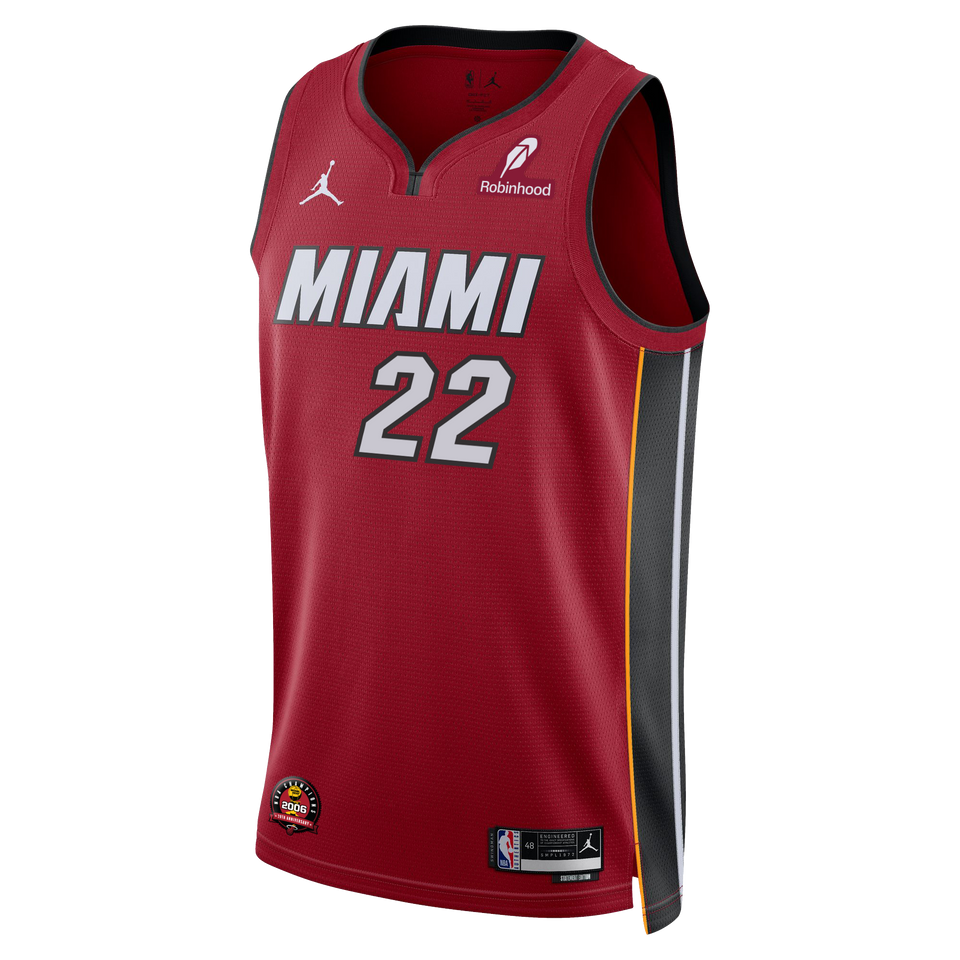 Andrew Wiggins Nike Jordan Brand Miami HEAT Statement Red Swingman Jersey