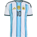 Argentina Lionel Messi adidas 2026 World Cup Home Authentic Jersey Kit - White