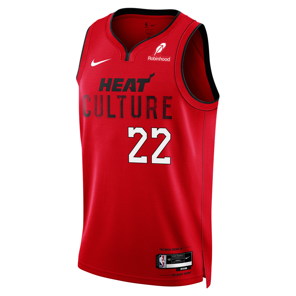 Andrew Wiggins Nike HEAT Culture: Blood Red Swingman Jersey