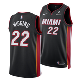Andrew Wiggins Nike Miami HEAT Icon Black Swingman Jersey