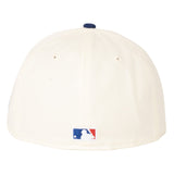 MLB New York Yankees New Era Two-Tone Chrome 59FIFTY Fitted Hat - Cream