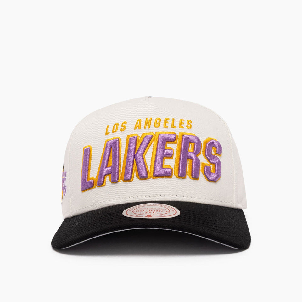 Los Angeles Lakers 1996 Draft Pro Crown NBA Snapback Hat