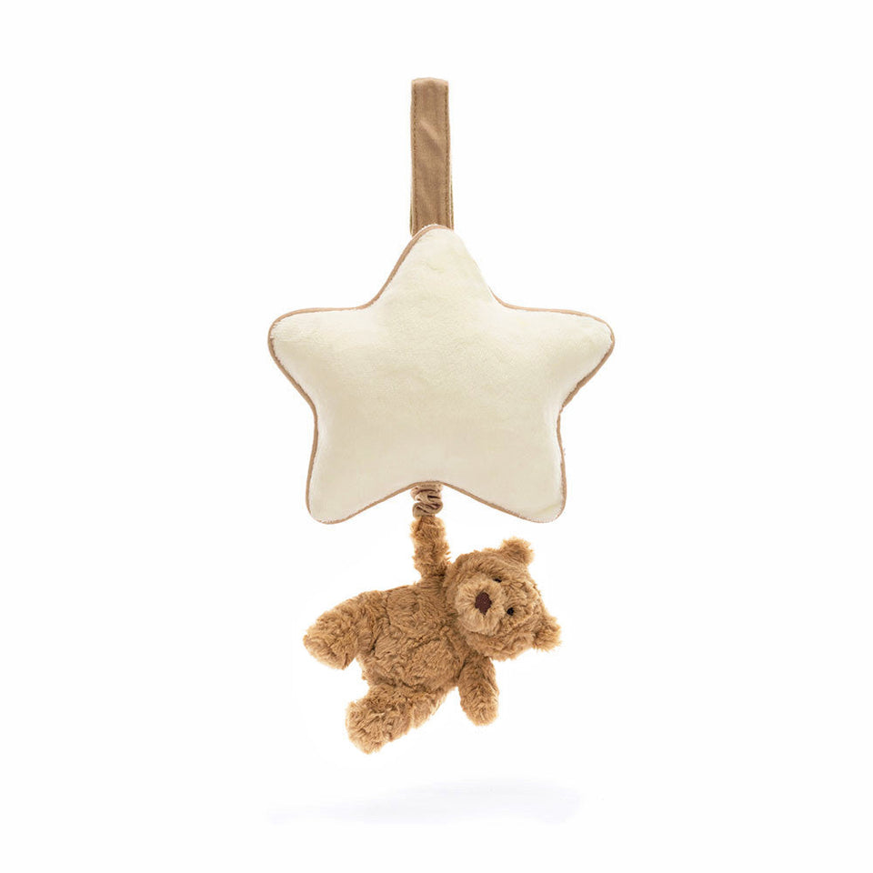 Baby Jellycat Bartholomew Bear Musical Pull 12