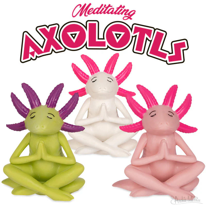 Archie McPhee® Meditating Axolotl