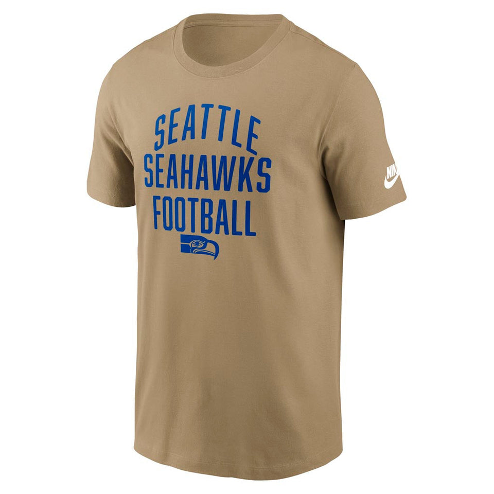 NFL Seattle Seahawks Nike Essential Rewind T-Shirt - Tan
