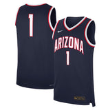 NCAA Arizona Wildcats Nike 2025 Replica Basketball Jersey - Navy